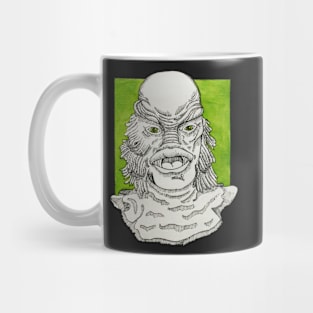 Black Lagoon Creature Fan Art Mug